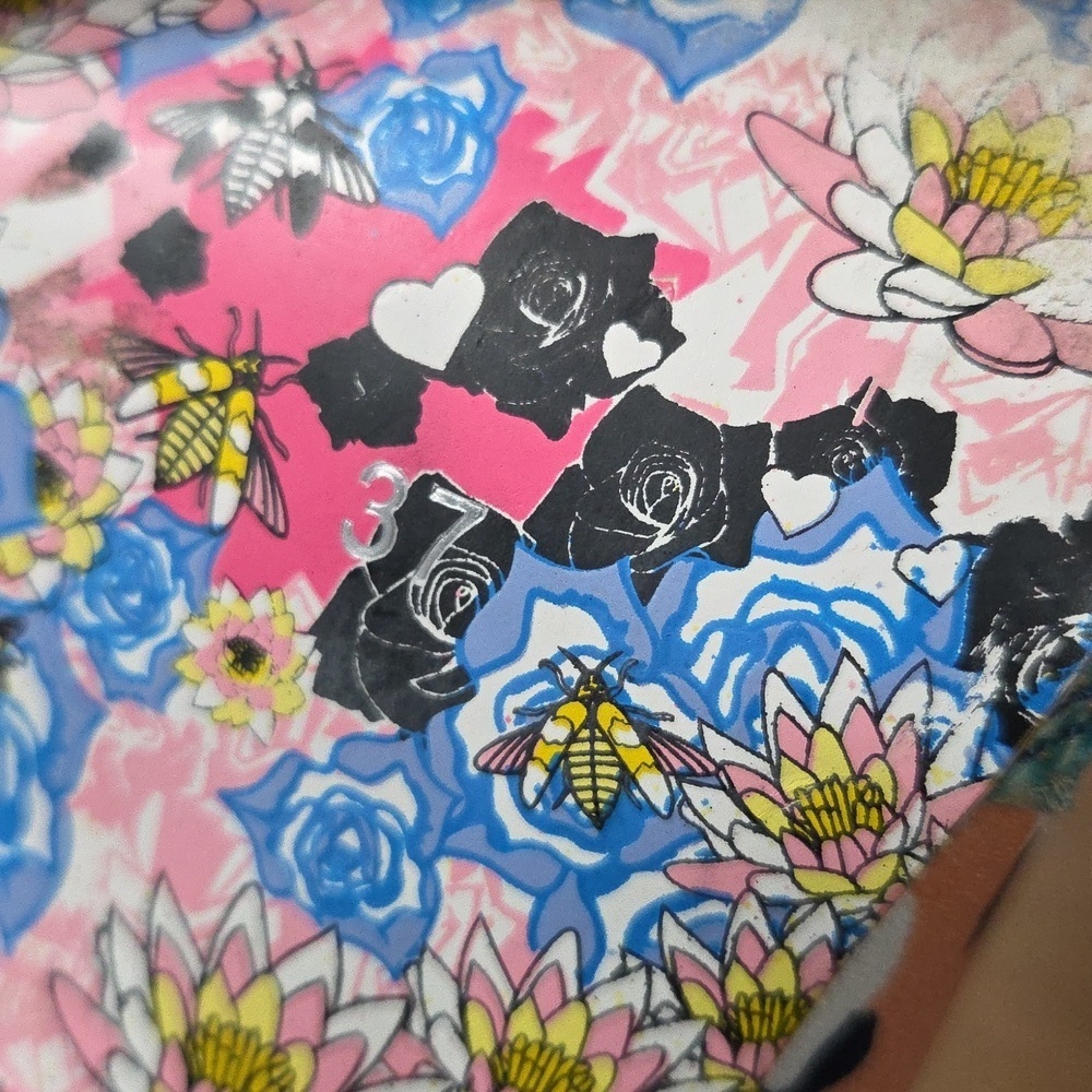 Irregular Choice Mutiny Floral Pumps, Size 37 - Picture 10 of 12